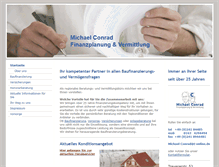 Tablet Screenshot of baufinanzierung-aachen.de